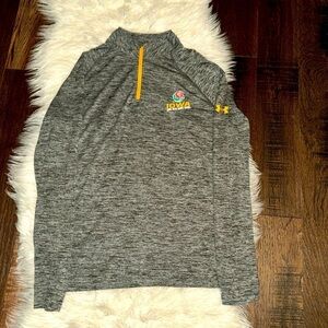 Men's Under Armour 1/2 Zip Iowa Hawkeyes Pullover